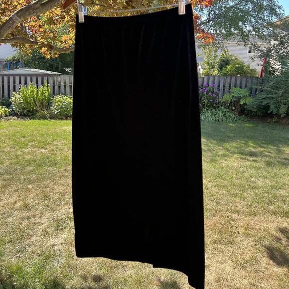 Vintage Lindor Velvet Cheetah Skirt - Picture 1 of 4